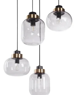 Discount Lampa wisząca ZAYANDE Szkło Jasnoszary Wszystkie Lampy|Lampy Wiszące