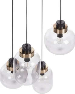 Discount Lampa wisząca ZAYANDE Szkło Jasnoszary Wszystkie Lampy|Lampy Wiszące