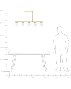 Online Lampa wisząca ZIKULI Metal Złoty Wszystkie Lampy|Lampy Wiszące