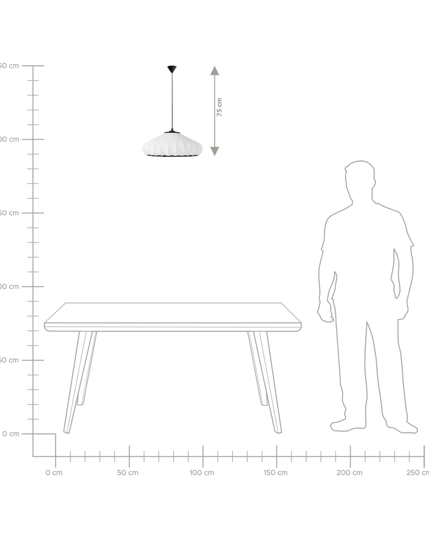 Sale Lampa wisząca ZULIA Materiał syntetyczny Biały Wszystkie Lampy|Lampy Wiszące