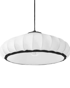 Sale Lampa wisząca ZULIA Materiał syntetyczny Biały Wszystkie Lampy|Lampy Wiszące