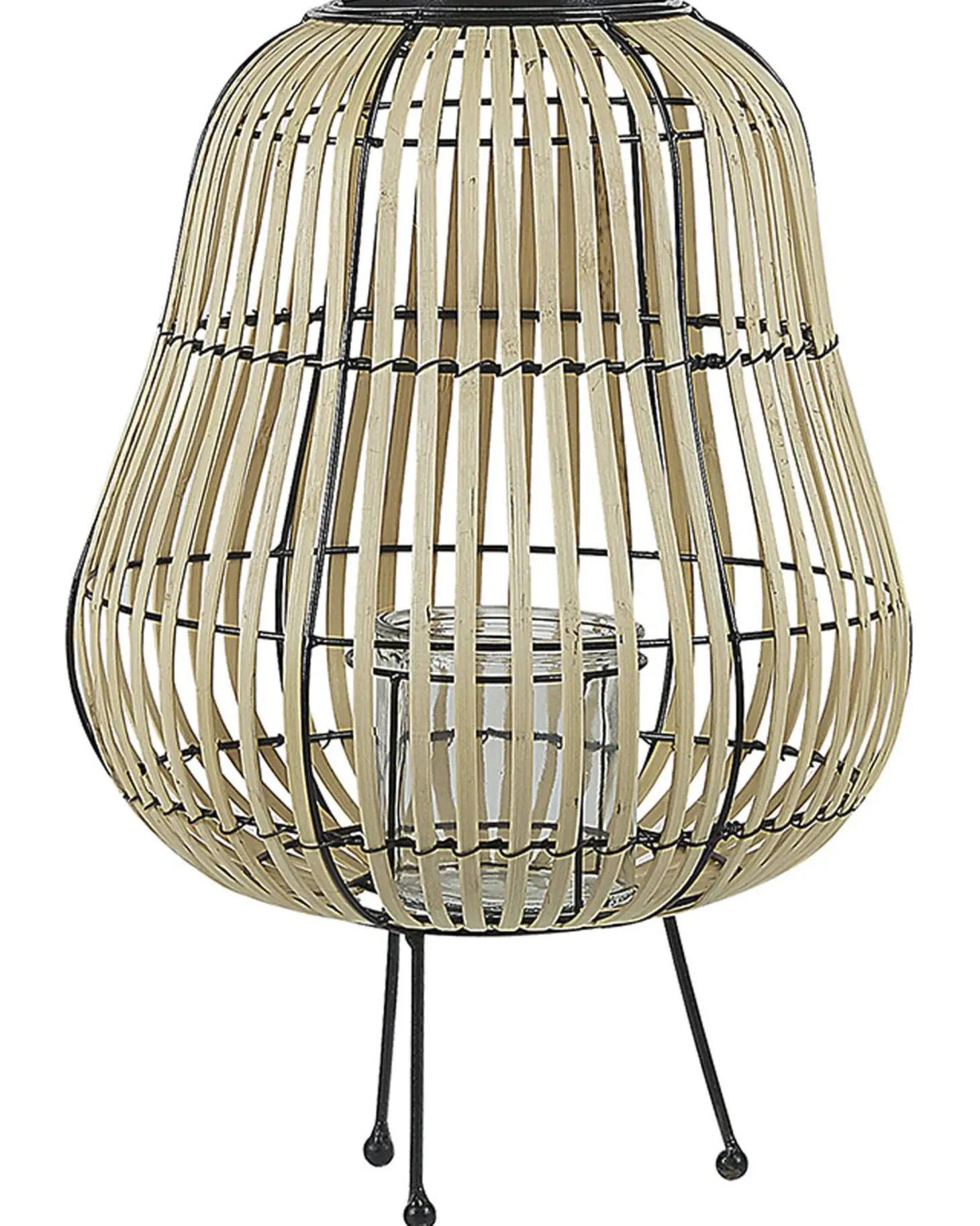 Lampion BERKNER Wierzba 44 cm Naturalny