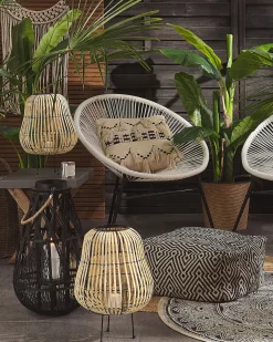 Lampion BERKNER Wierzba 44 cm Naturalny