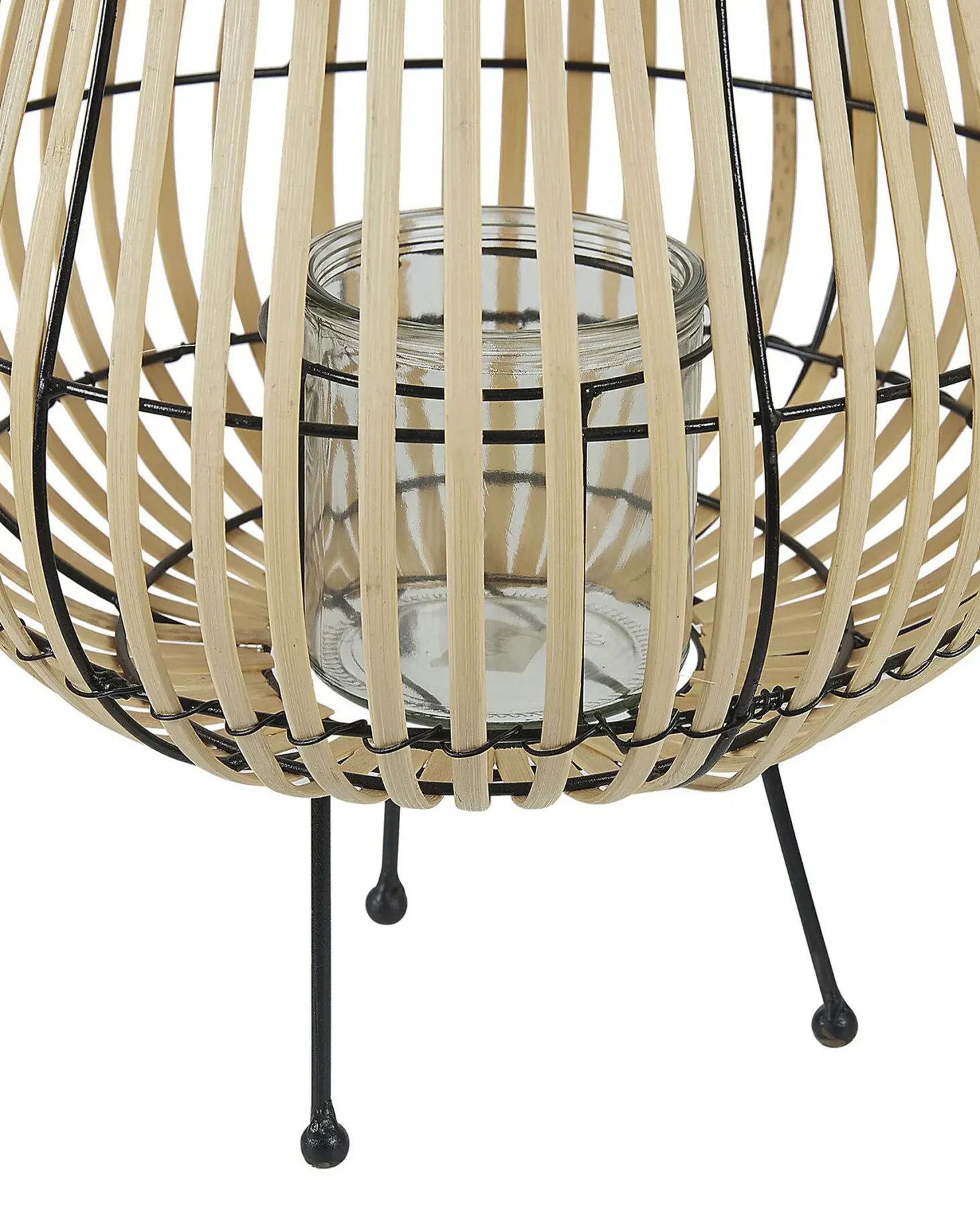 Lampion BERKNER Wierzba 44 cm Naturalny