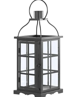 Lampion CLARA Metal 42 cm Czarny