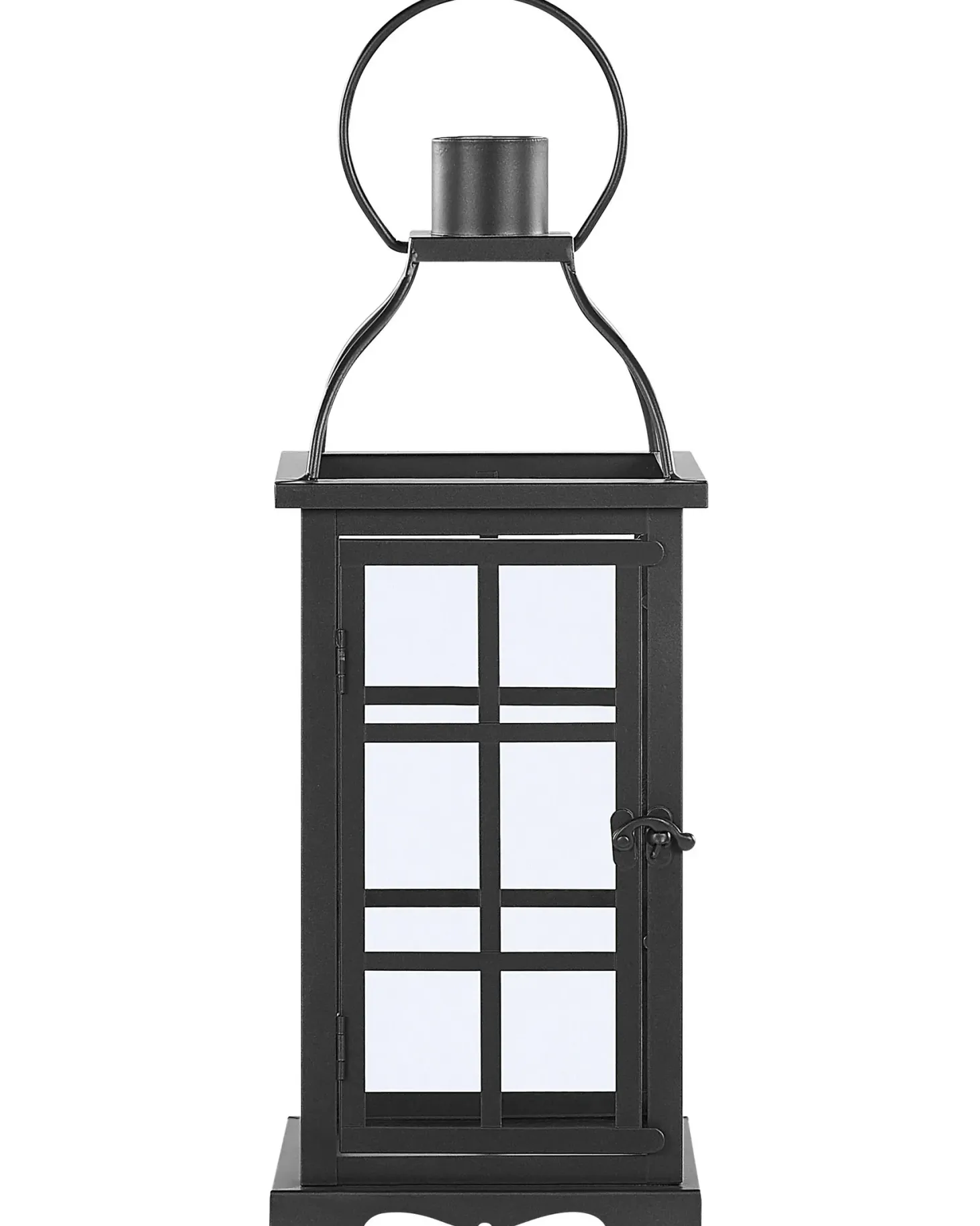 Lampion CLARA Metal 42 cm Czarny