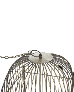 Lampion COMOROS Metal 62 cm Złoty