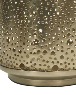 Lampion CORFU Metal 25 cm Złoty