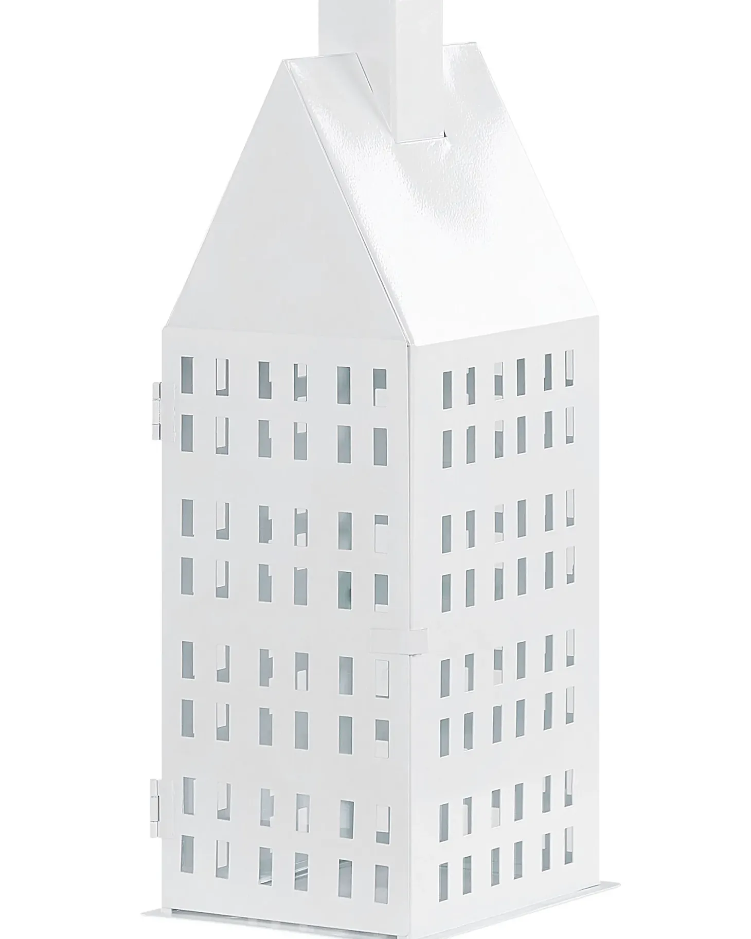 Lampion DOLOK Metal 40 cm Biały