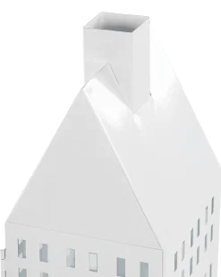Lampion DOLOK Metal 40 cm Biały