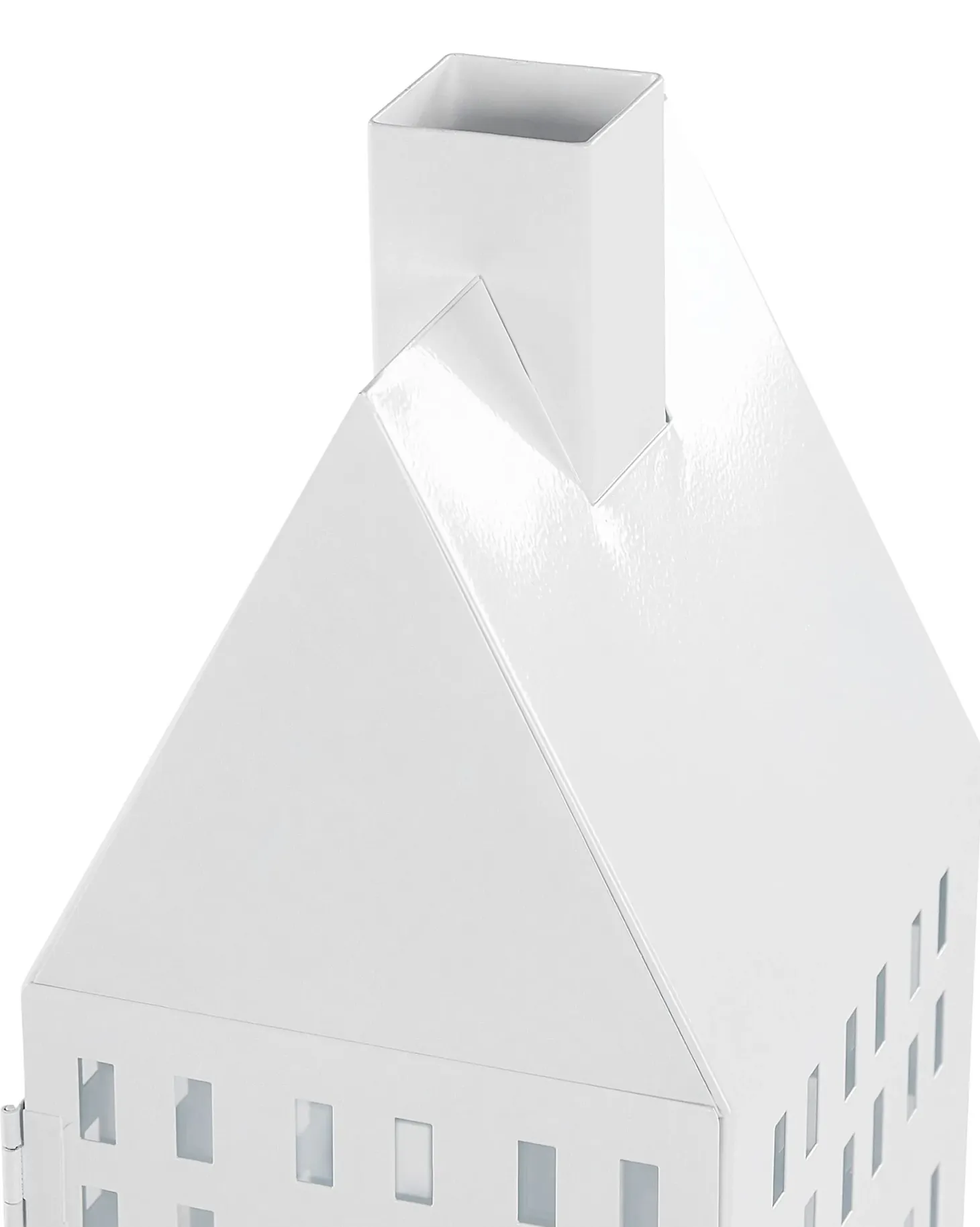 Lampion DOLOK Metal 40 cm Biały