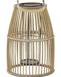 Lampion HOSTE Bambus 32 cm Beżowy