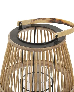 Lampion HOSTE Bambus 32 cm Beżowy