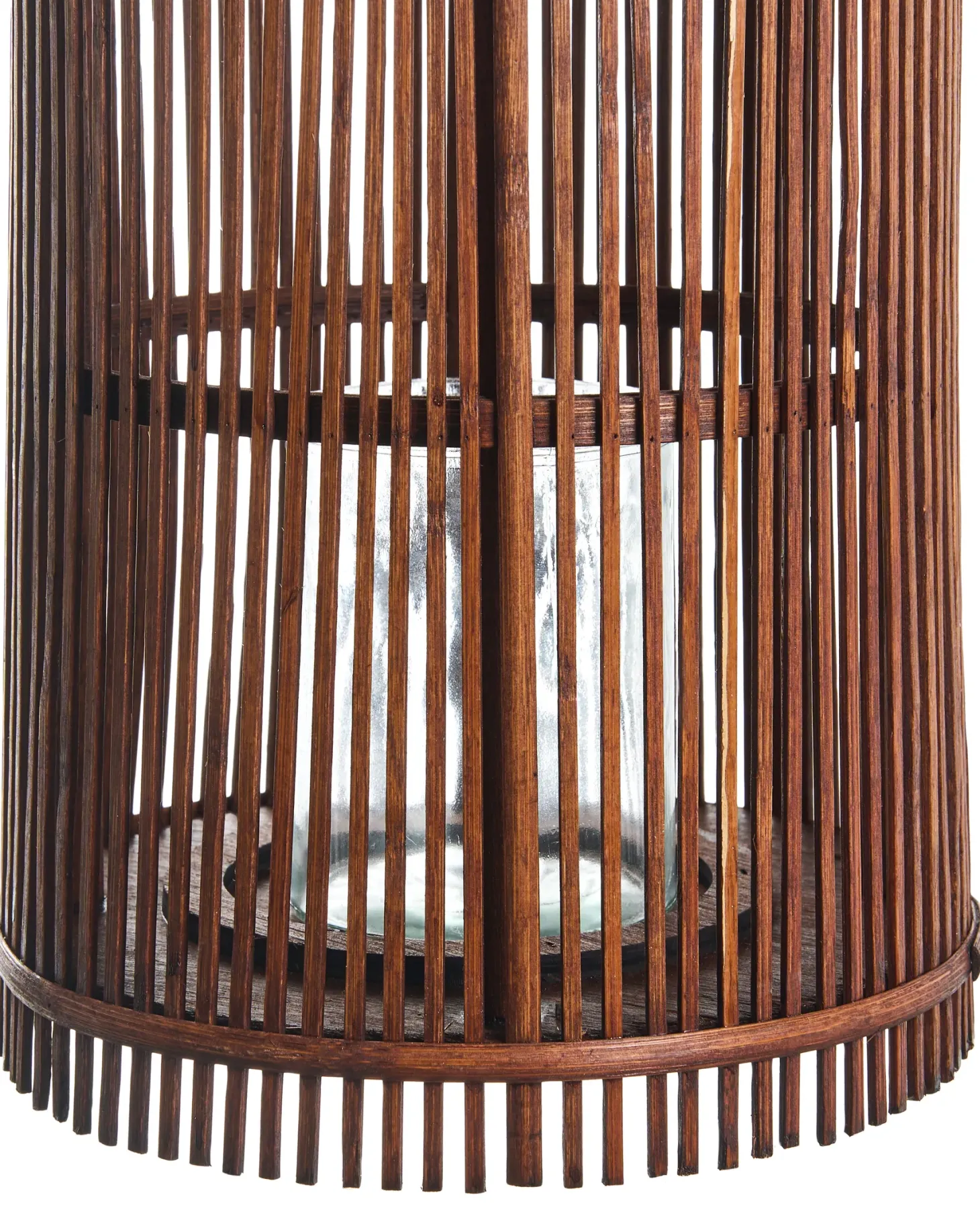 Lampion JAWA Bambus 50 cm Brązowy