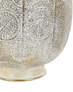 Lampion LANTAU Metal 40 cm Złoty