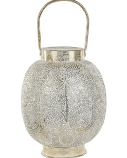 Lampion LANTAU Metal 30 cm Złoty