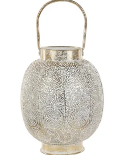 Lampion LANTAU Metal 30 cm Złoty