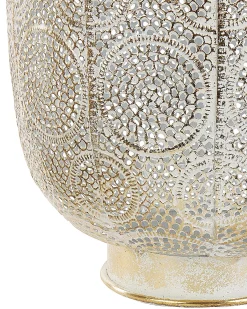 Lampion LANTAU Metal 30 cm Złoty