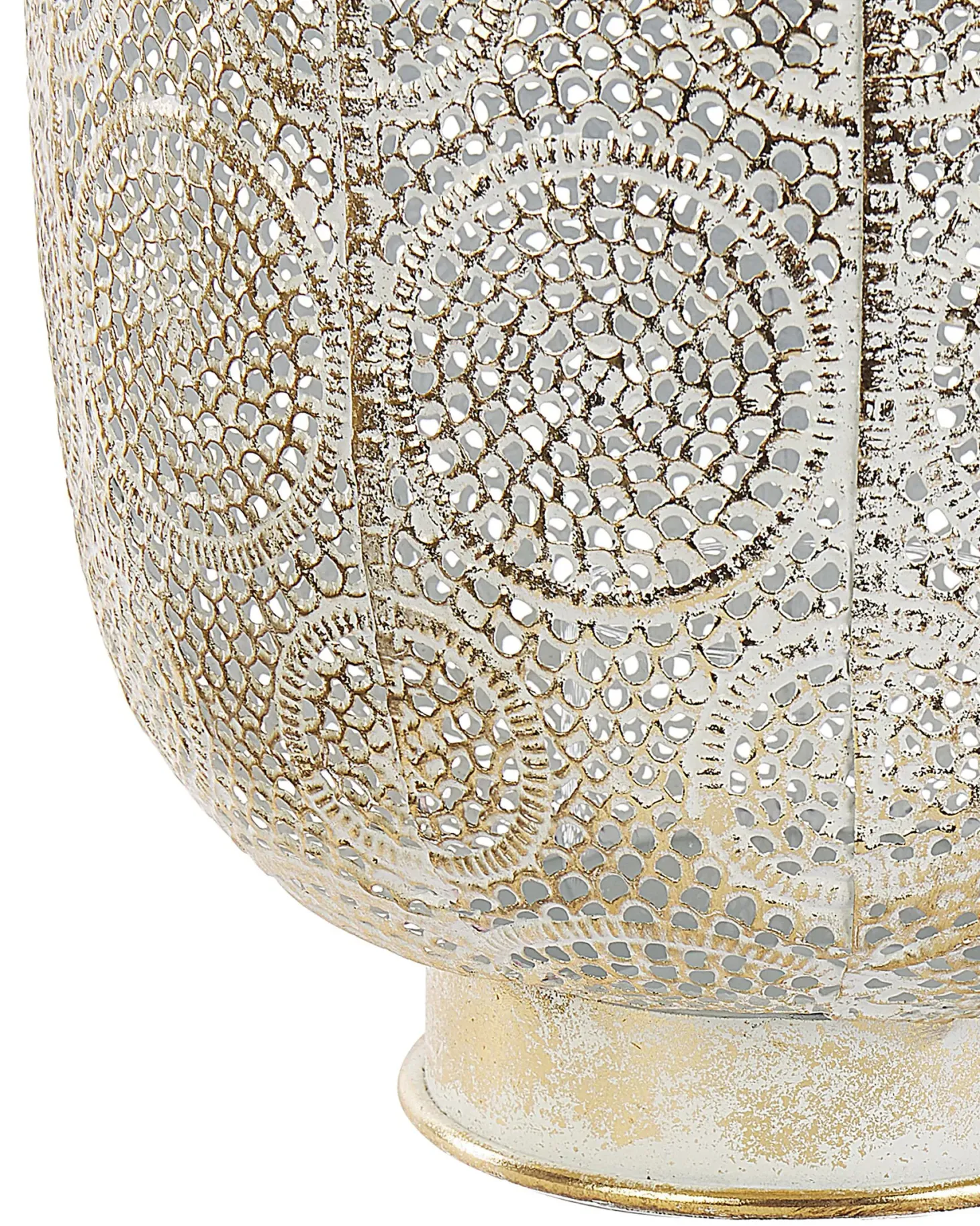 Lampion LANTAU Metal 30 cm Złoty