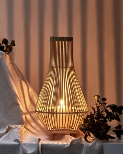 Lampion LEYTE Wierzba 58 cm Jasnobrązowy