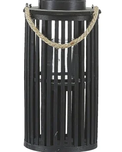 Lampion LUZON Wierzba 40 cm Czarny