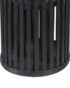 Lampion LUZON Wierzba 40 cm Czarny