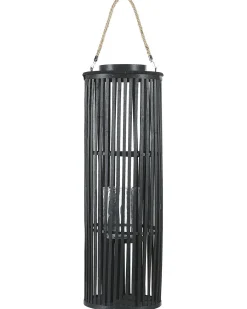 Lampion LUZON Wierzba 80 cm Czarny