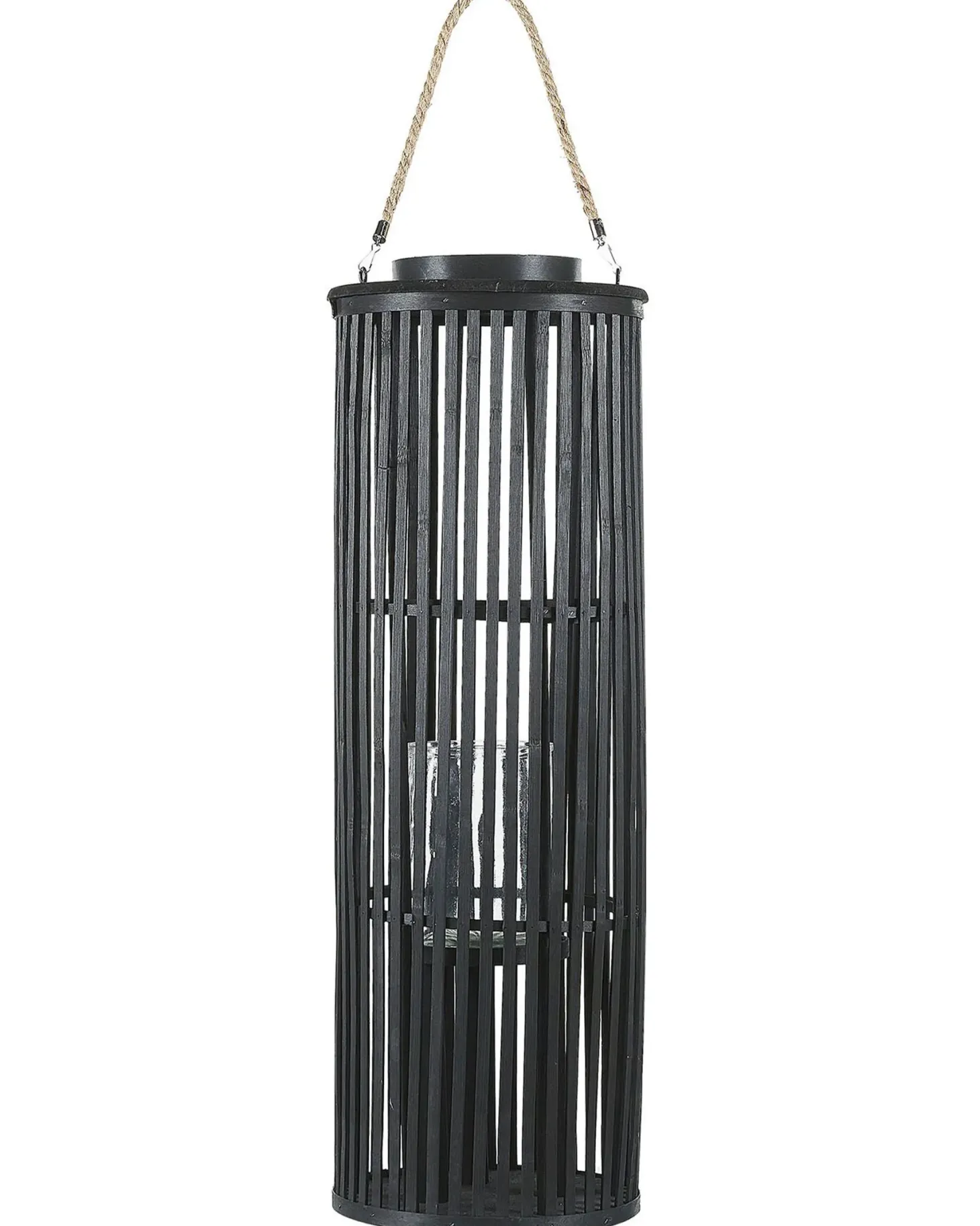 Lampion LUZON Wierzba 80 cm Czarny