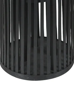Lampion LUZON Wierzba 80 cm Czarny