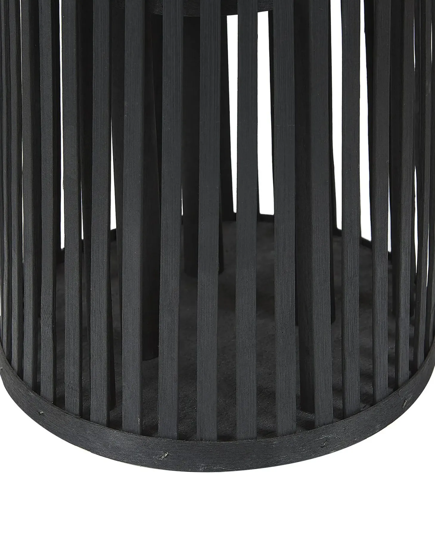 Lampion LUZON Wierzba 80 cm Czarny