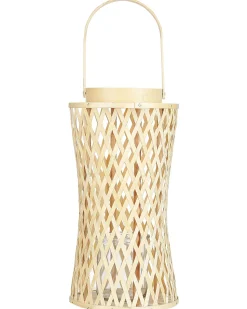 Lampion MACTAN Bambus 38 cm Naturalny