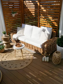 Lampion MAURITIUS Wierzba 30 cm Naturalny