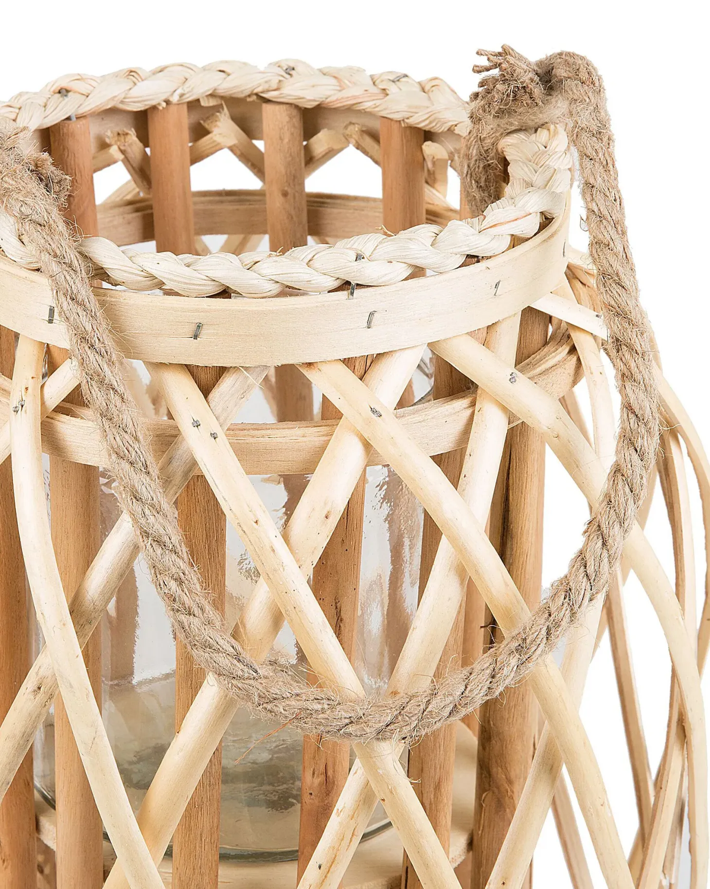 Lampion MAURITIUS Wierzba 40 cm Naturalny