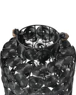 Lampion MMOJSTIR Metal 35 cm Czarny