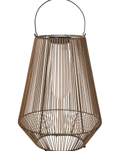 Lampion solarny LUSWISHI 68 cm Naturalny