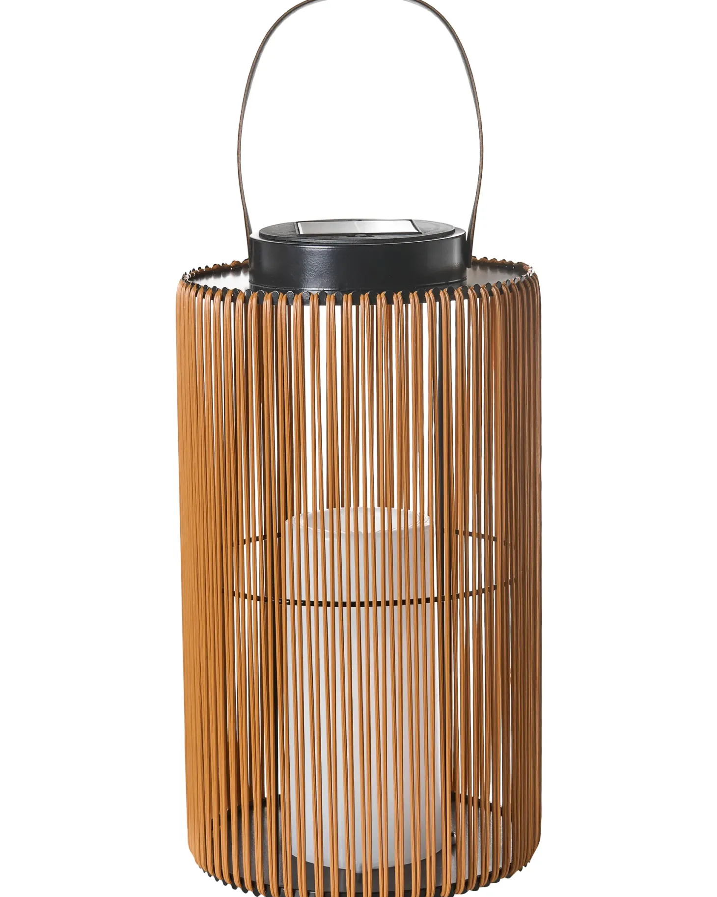 Lampion solarny MACHILI 53 cm Brązowy
