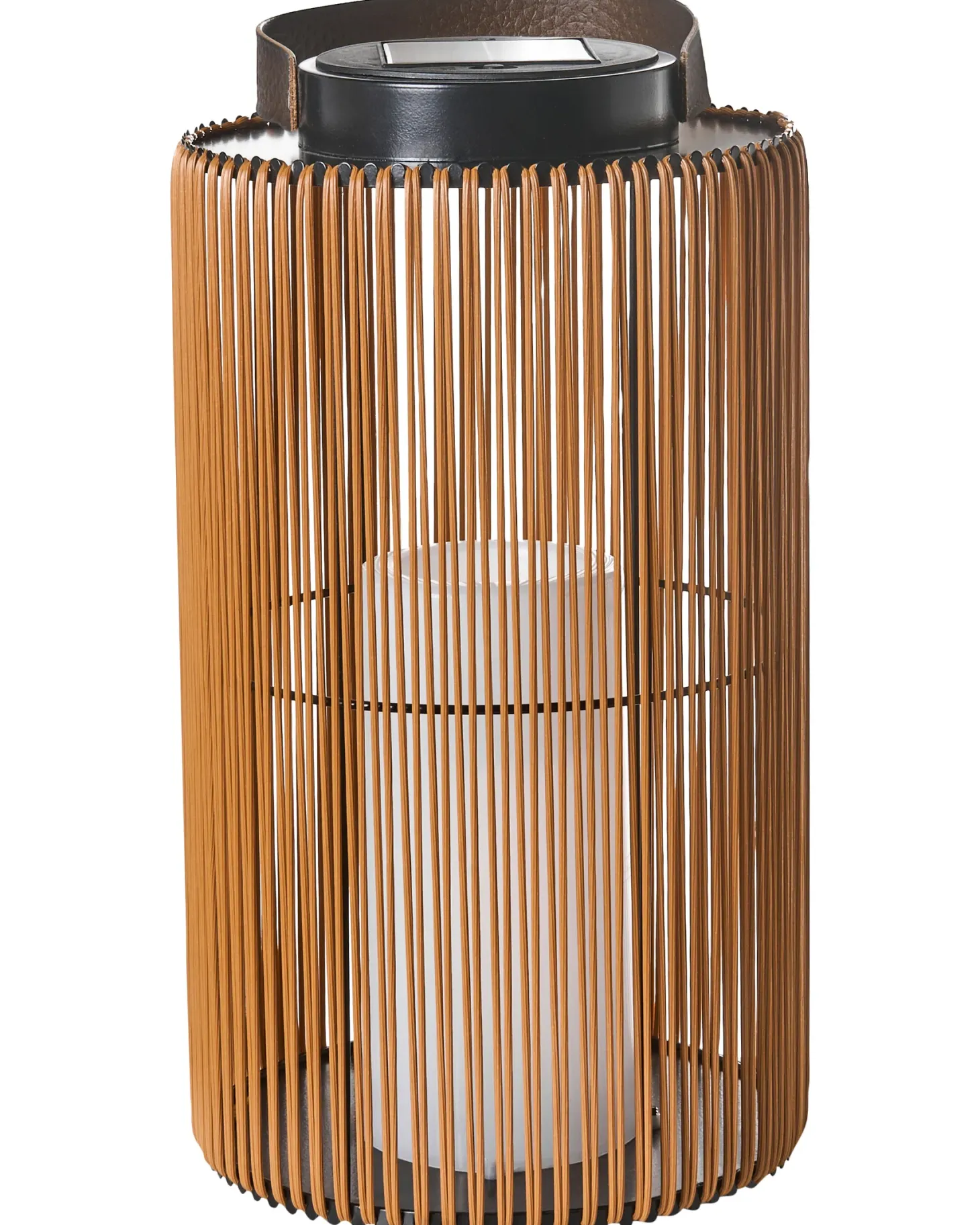 Lampion solarny MACHILI 53 cm Brązowy