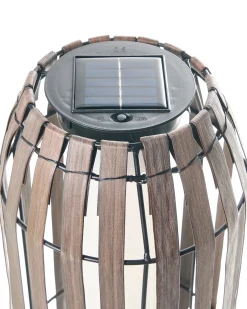 Lampion solarny MUZIZI 69 cm Ciemnobrązowy