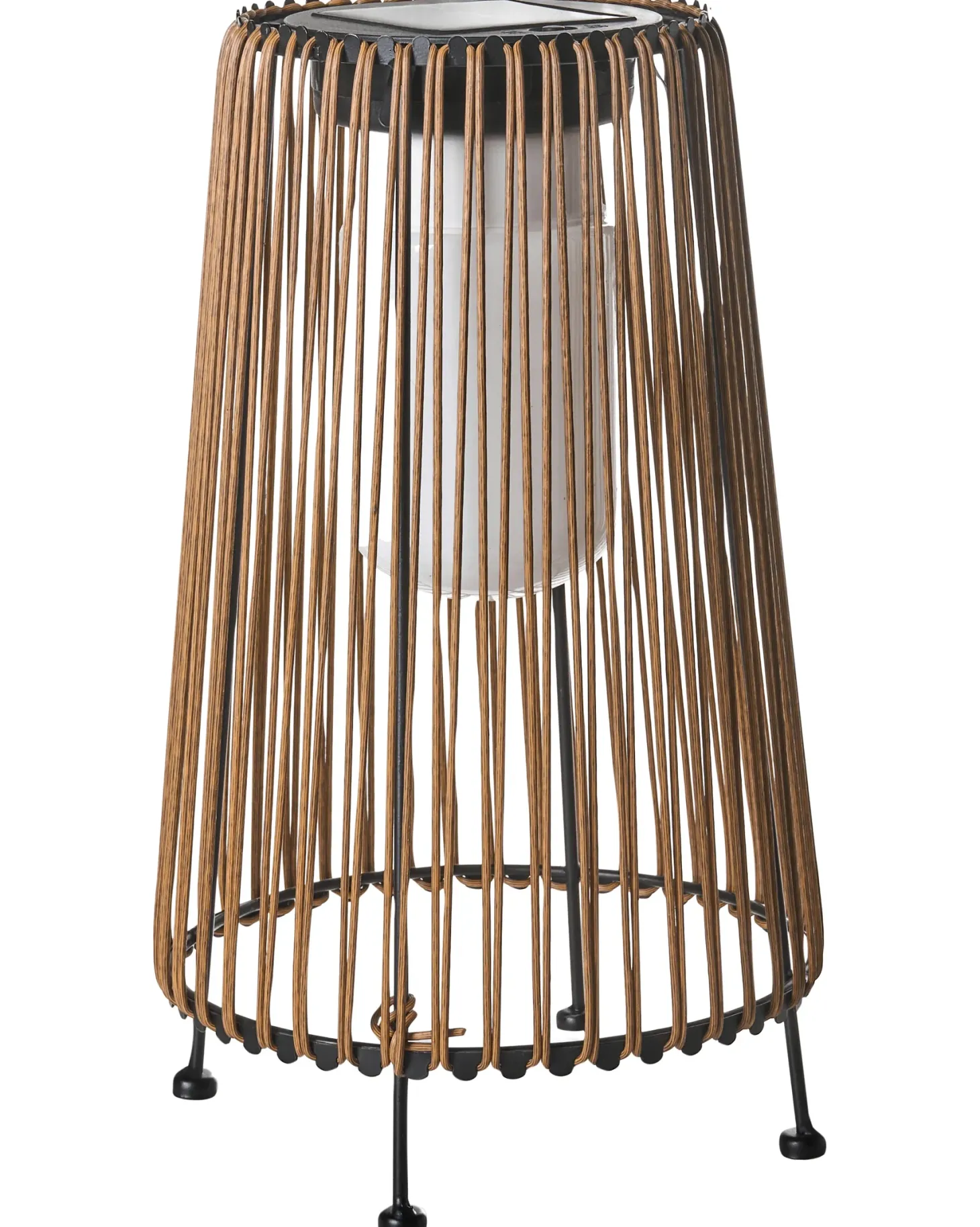 Lampion solarny SEMLIKI 35 cm Naturalny