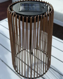 Lampion solarny SEMLIKI 35 cm Naturalny