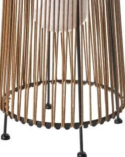 Lampion solarny SEMLIKI 35 cm Naturalny