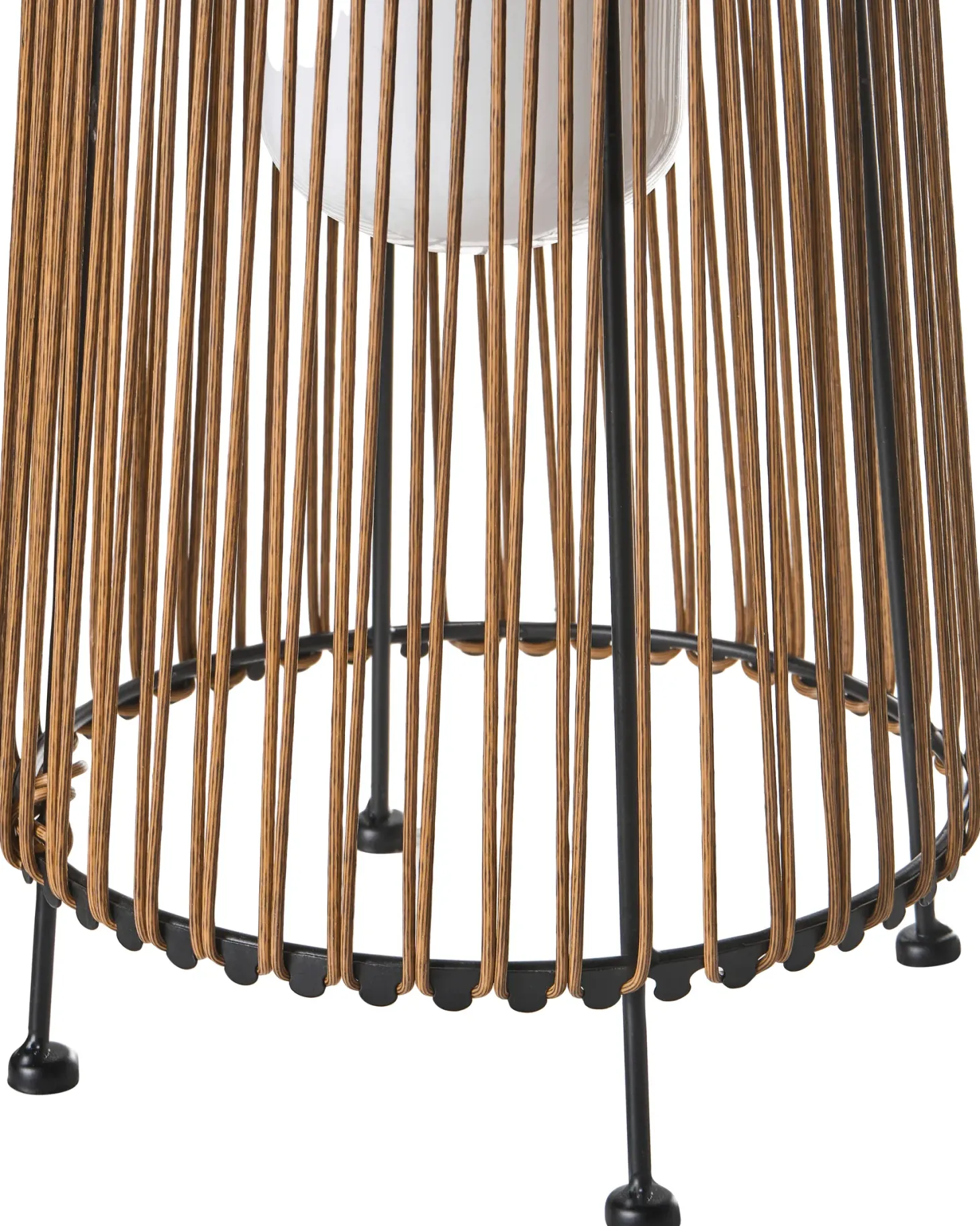 Lampion solarny SEMLIKI 35 cm Naturalny