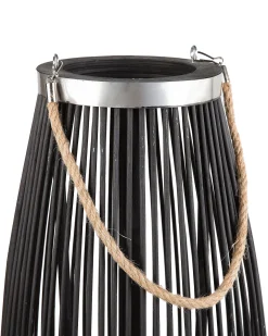 Lampion TAHITI Bambus 72 cm Czarny