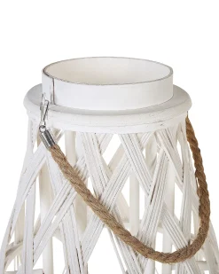 Lampion TONGA Bambus 56 cm Biały
