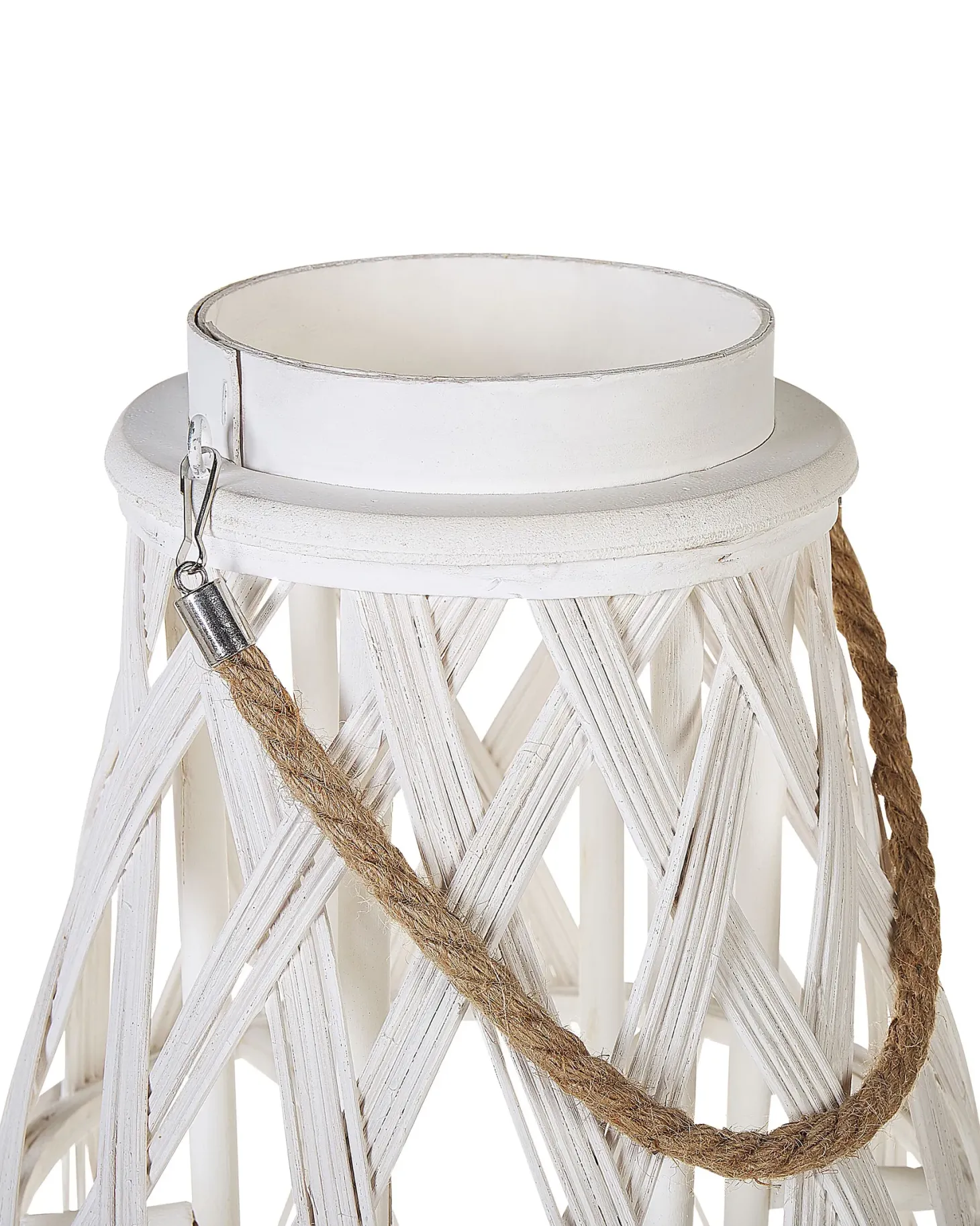 Lampion TONGA Bambus 56 cm Biały