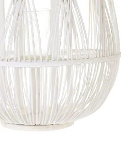 Lampion TONGA Bambus 56 cm Biały