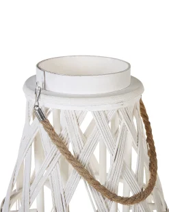 Lampion TONGA Bambus 77 cm Biały