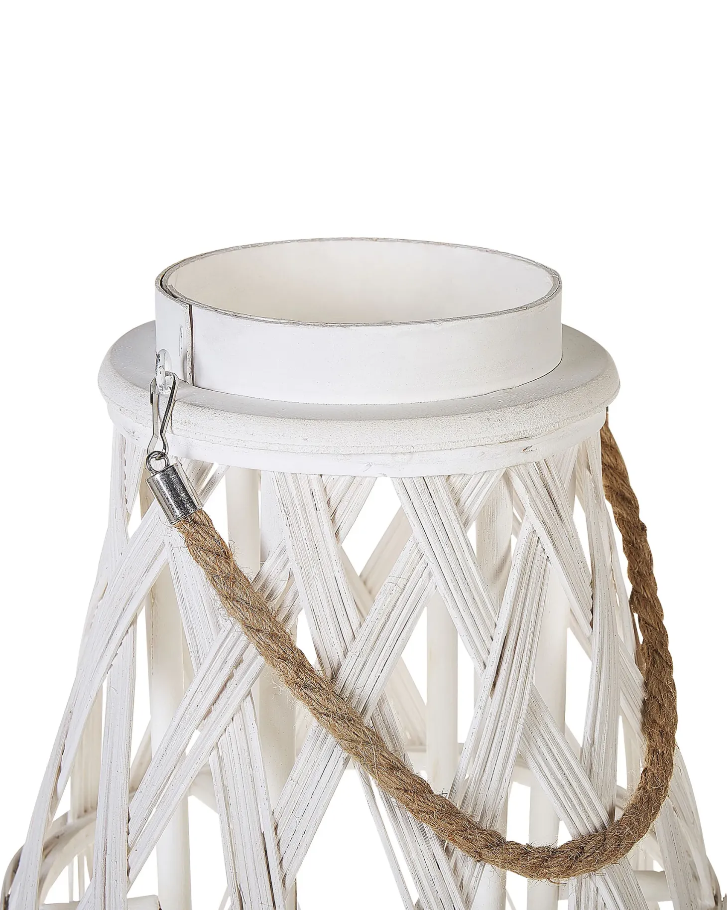 Lampion TONGA Bambus 77 cm Biały