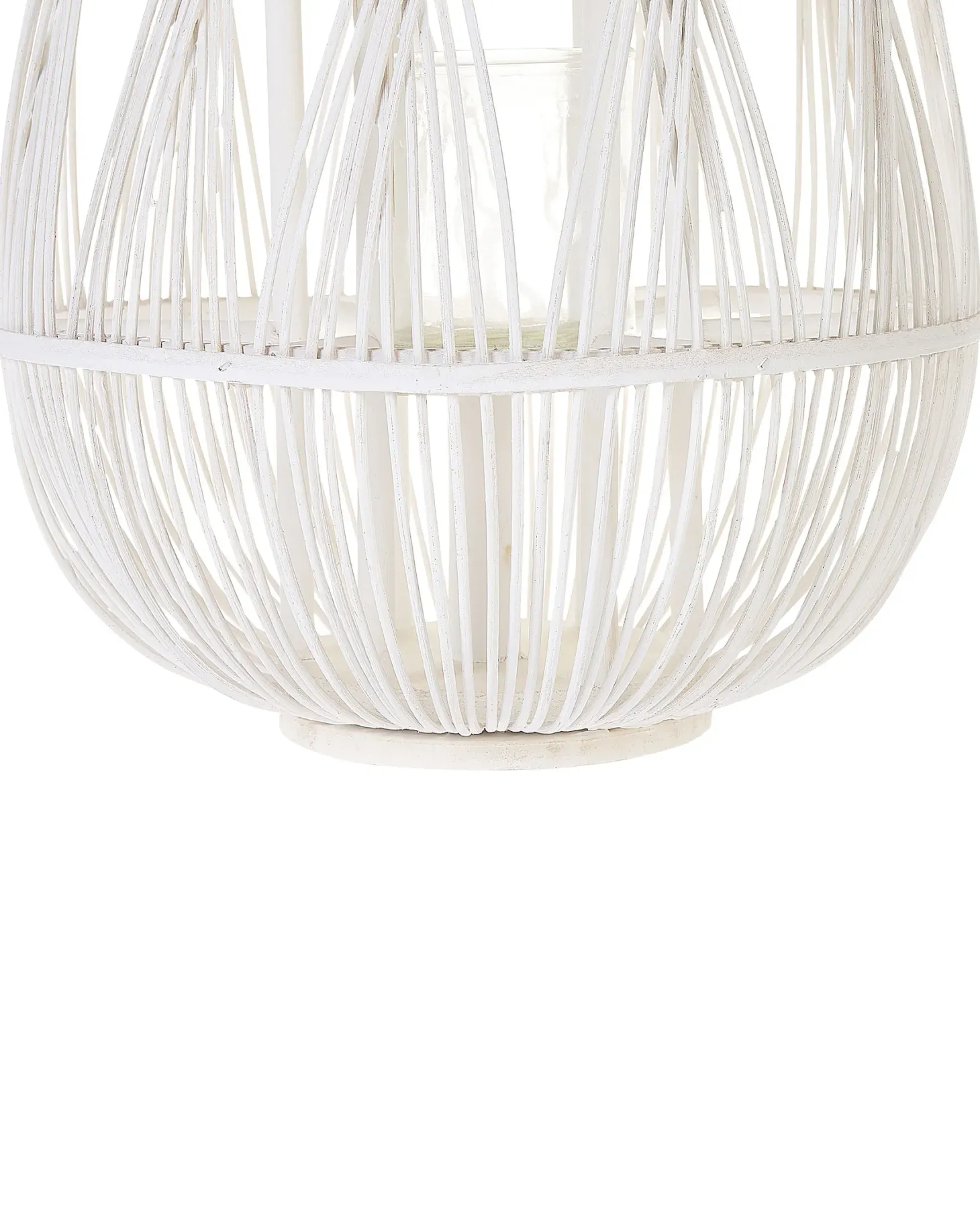 Lampion TONGA Bambus 77 cm Biały