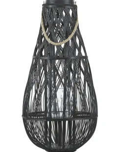 Lampion TONGA Bambus 77 cm Czarny